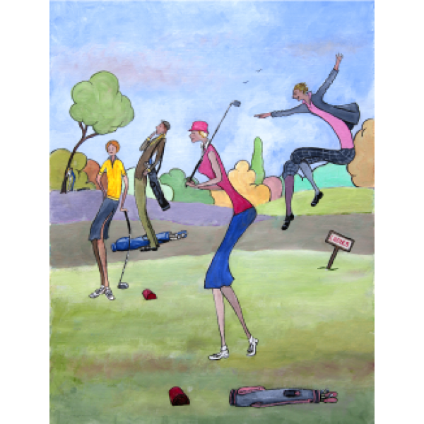 Liz Taylor-Webb - Its on the Green? 