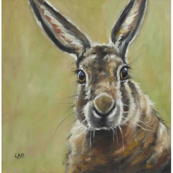Louise Brown - Hares Looking at You!