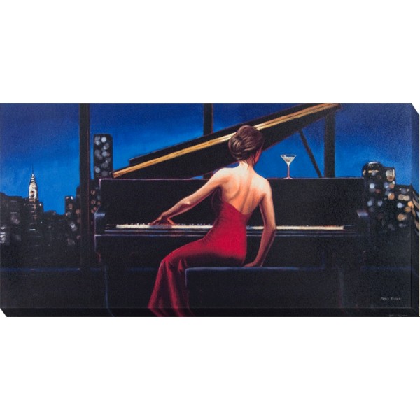 Marco Fabiano - Lady in Red Canvas Print 