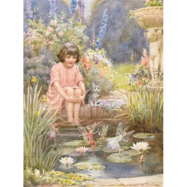 Margaret Tarrant - The Water Lily Pond