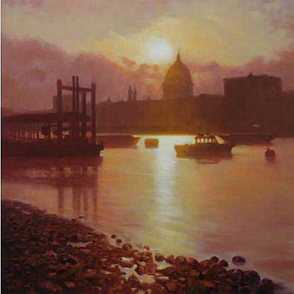 Mark Harrison - Low Tide, Bankside Pier (London)