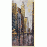 Marti Bofarull - Rainy Day In Manhattan Canvas Print 