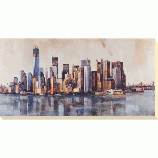 Marti Bofarull - New York From Afar Box Canvas
