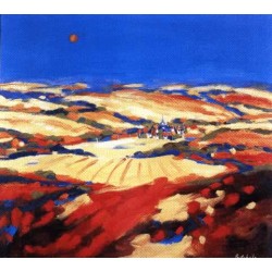 Mary Batchelor - Sun over Cornfields