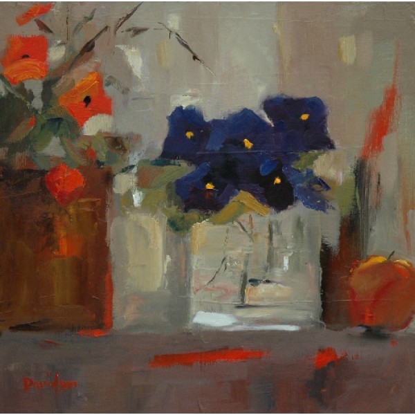 Mary Davidson - Pansies I