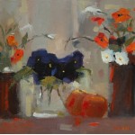 Mary Davidson - Pansies II