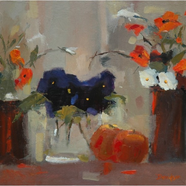 Mary Davidson - Pansies II