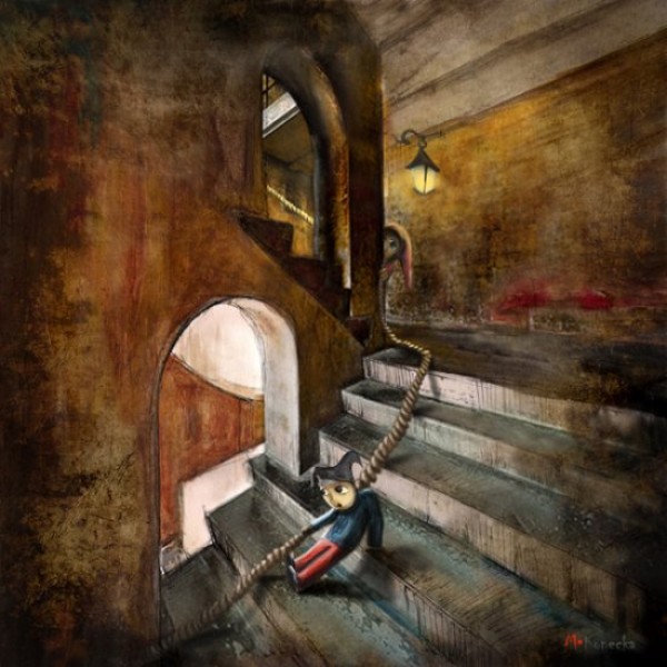 Matylda Konecka - Down the Stairs (Glasgow School of Art)