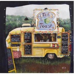 Melissa Sturgeon - Morning Cuppa in the rain