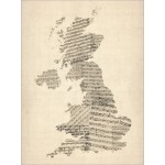 Michael Tompsett - Great Britain UK Old Sheet Music Map