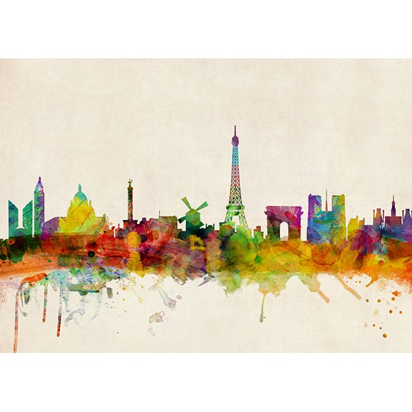 Michael Tompsett - Paris Skyline