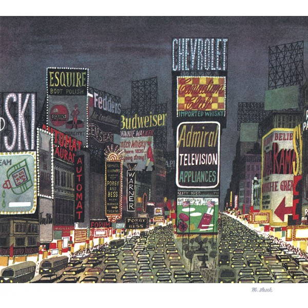 Miroslav Sasek - Times Square
