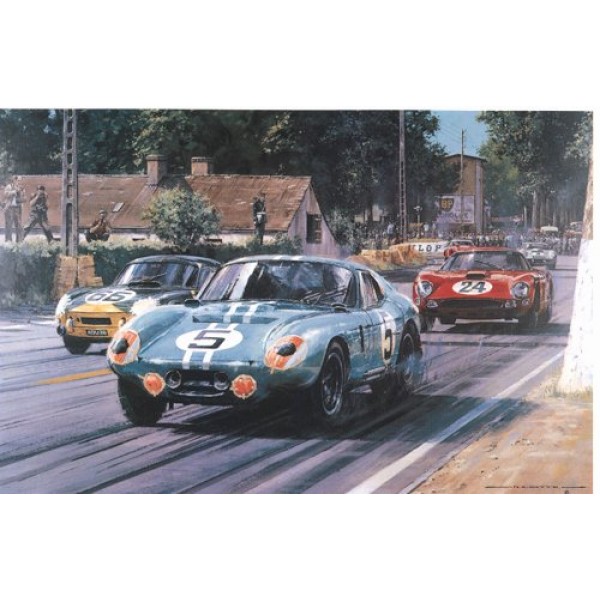 Nicholas Watts - The Cobra Strikes - Le Mans 1964
