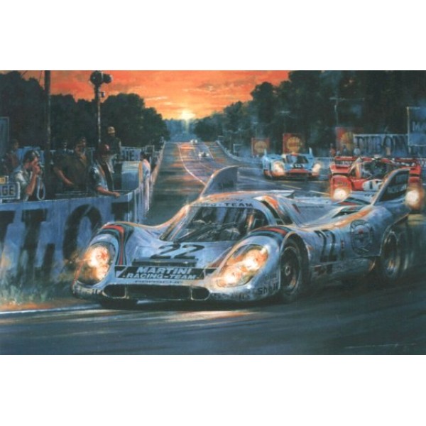 Nicholas Watts - Darkness Beckons Le Mans 1971 