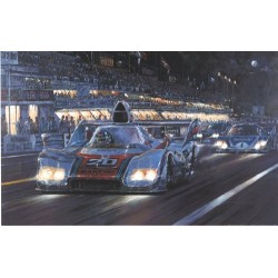 Nicholas Watts - Racers Moon - Le Mans 1976