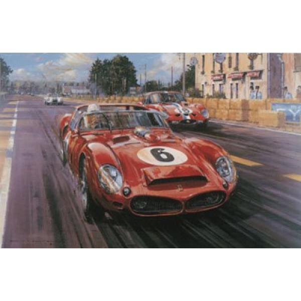 Nicholas Watts - Mulsanne Shadows - Le Mans 1962