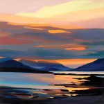 Pam Carter - Red on the Cuillin