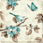 Pela - Blossom Birds I Canvas Print 