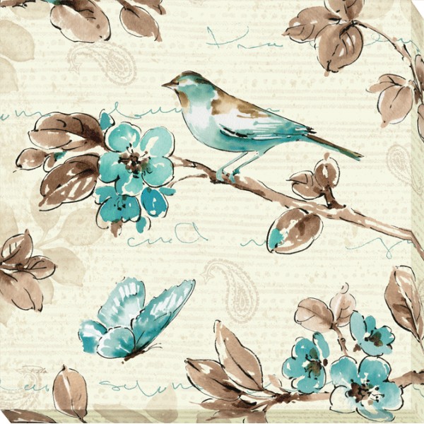 Pela - Blossom Birds II Canvas Print 