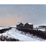 Peter Brook RBA - Early Lamb and Larger Flakes Falling