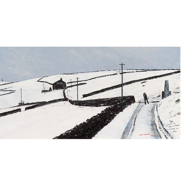 Peter Brook RBA - Going to see a Man About a Dog (Embellished)