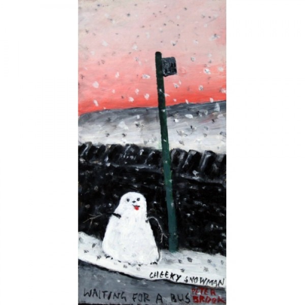 Peter Brook RBA - Cheeky Snowman