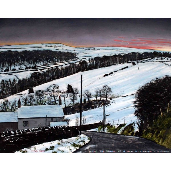 Peter Brook RBA - Seeing the Dawn of a New Millennium (Embellished)