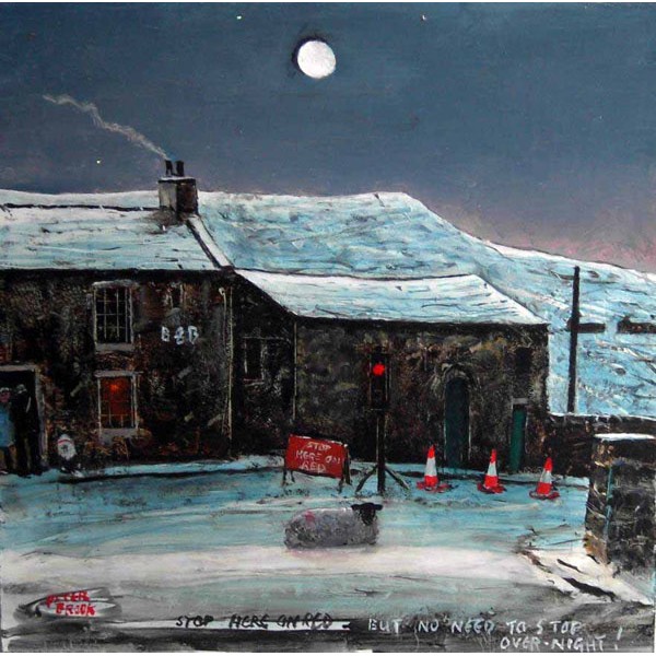 Peter Brook RBA - Stop Here on Red