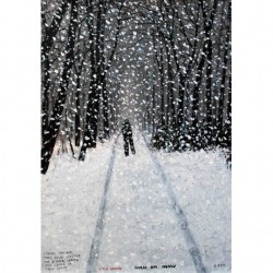 Peter Brook RBA - Snow on Snow (Embellished) Peter Brook RBA - Snow on Snow (Embellished)