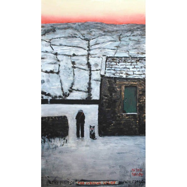 Peter Brook RBA - The Fields in Swaledale