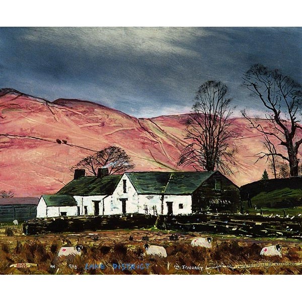 Peter Brook RBA - The Lake District in January (Embellished)