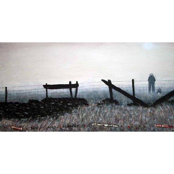 Peter Brook RBA - Weak Sun and Slowly Lifting Mist