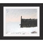 Peter Brook RBA - Sheepdog Looking for a Sheep (Embellished)