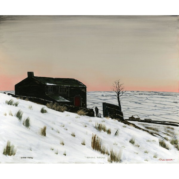 Peter Brook RBA - Slow Thaw, Drawing Outside (Embellished)