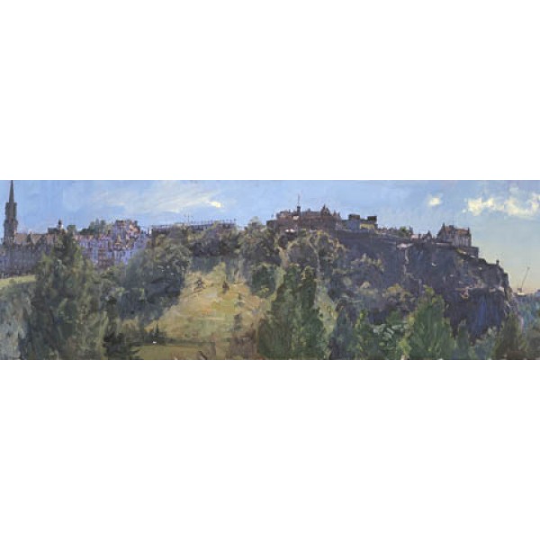 Peter Brown - Hot June Day, the Castle from the New Club