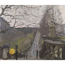 Peter Brown - Spring Morning, Princes Street Gardens Peter Brown - Spring Morning, Princes Street Gardens
