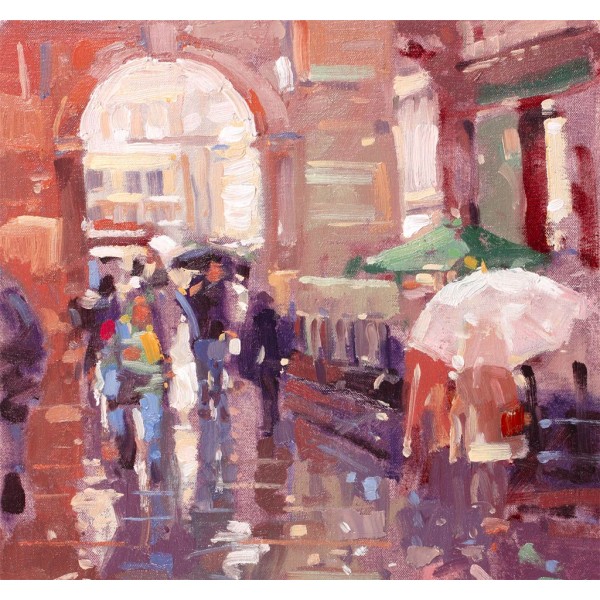 Peter Foyle - Wet Pavements, Glasgow 