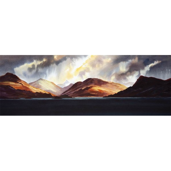 Peter McDermott - Autumn illuminates the Sound - Loch Nevis