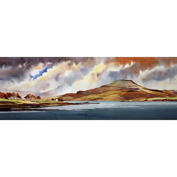Peter McDermott - Autumns paints the Tables - Loch Dunvegan