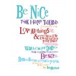 Rachel Bright - Be Nice Manifesto 