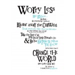 Rachel Bright - Worry Less Manifesto 