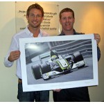 Ray Goldsbrough - On Top Of The World - Jenson Button (Signed by Jenson Button)