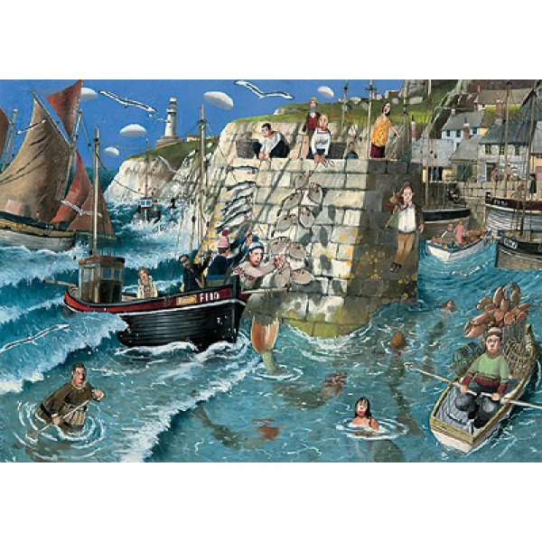 Richard Adams - The Harbour Wall