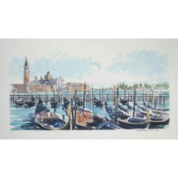 Richard Briggs - Gondolas tied up