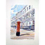 Richard Briggs - Red Post Box Royal York Crescent