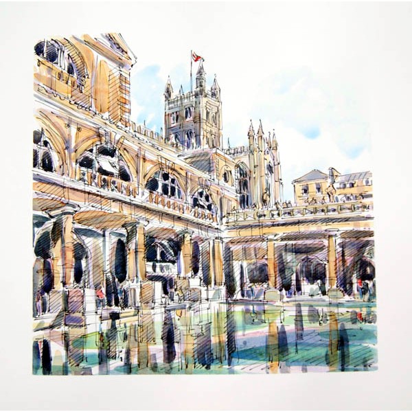 Richard Briggs - The Roman Baths Bath 