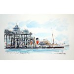 Richard Briggs - The Waverley at Clevedon Pier