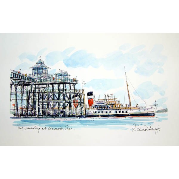 Richard Briggs - The Waverley at Clevedon Pier