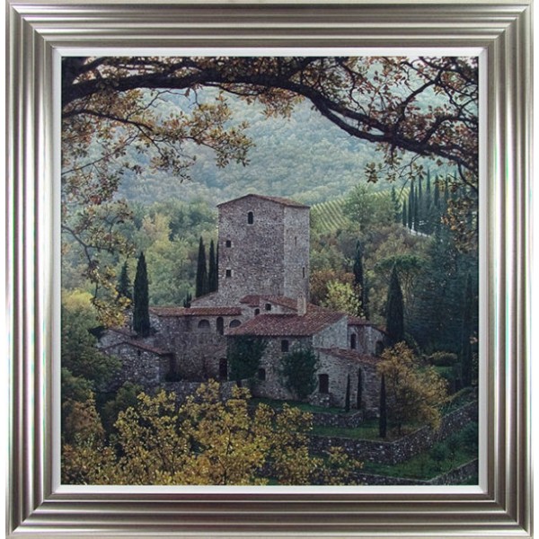 Rod Chase - Chianti Hills Framed Print 