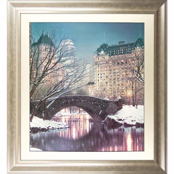 Rod Chase - Twilight in Central Park Framed Print 